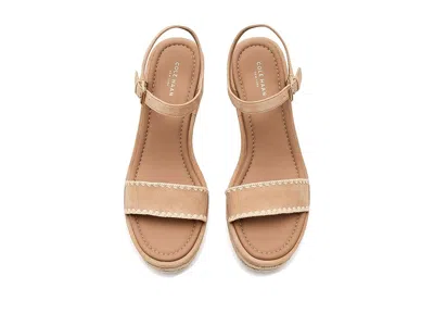 Cole Haan Asbury Cloudfeel Espadrille Wedge In Pink