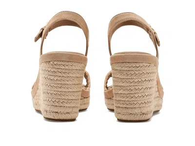 Cole Haan Asbury Cloudfeel Espadrille Wedge In Pink
