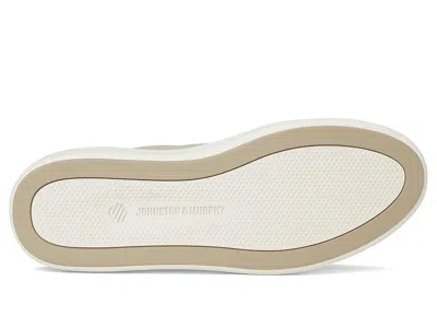 Johnston & Murphy Anders Perforated Leather Sneaker In Neutral