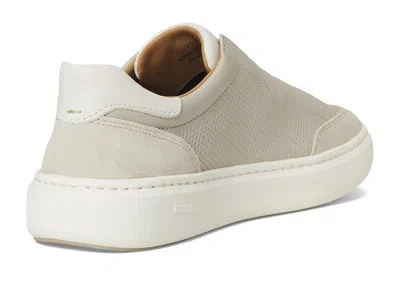 Johnston & Murphy Anders Perforated Leather Sneaker In Neutral