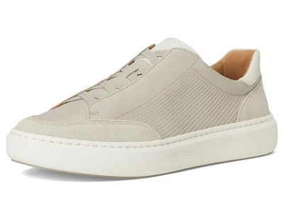 Johnston & Murphy Anders Perforated Leather Sneaker In Neutral