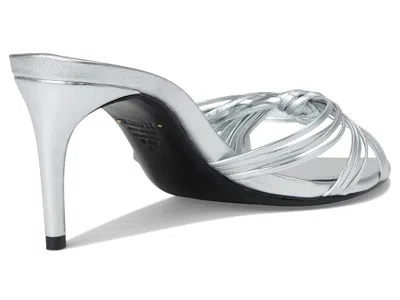 Schutz Renee Mule In Silver