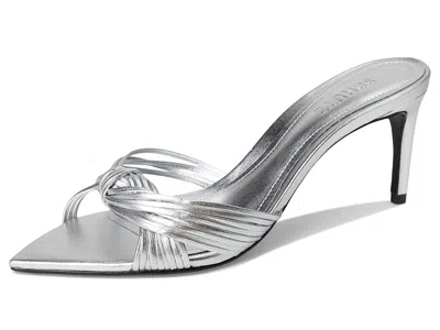 Schutz Renee Mule In Silver