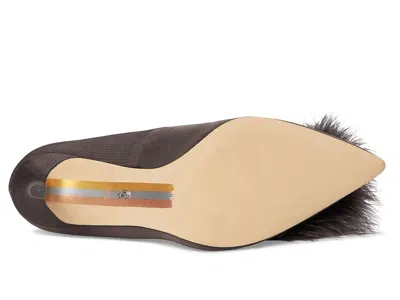 Sam Edelman Hazel Feather Embellished Pump In Brown