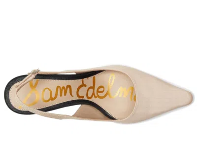 Sam Edelman Bianka Slingback Kitten Heels In Neutral