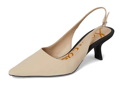 Sam Edelman Bianka Slingback Kitten Heels In Neutral