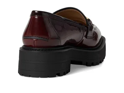 Sam Edelman Leather Loafers In Burgundy