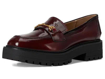 Sam Edelman Leather Loafers In Burgundy
