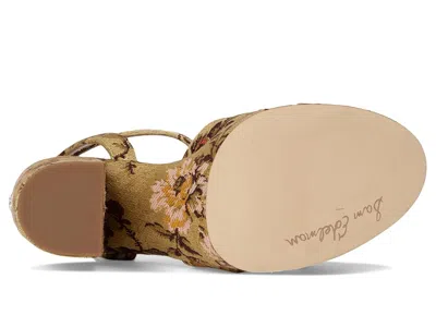 Sam Edelman Savannah Glow Ankle Strap Platform Sandal In Animal Print