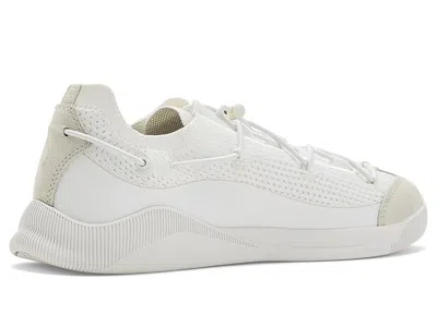 Moon Boot White Fabric Moonlight Sneakers In White