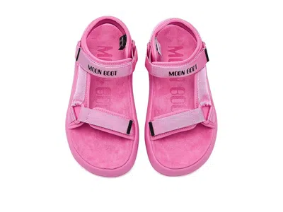 Moon Boot Logo-strap Platform Sandals In Multi