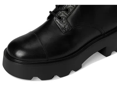 Tory Burch Monogram Lug Ankle Boot 65mm In Black