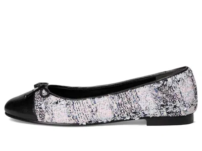 Tory Burch Cap-toe Ballet In Multi