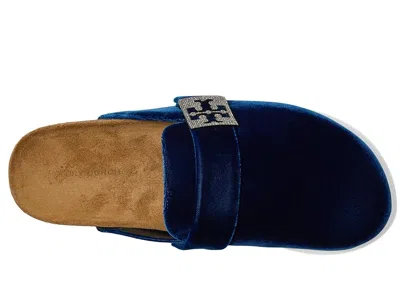 Tory Burch Mellow Pave Mule In Blue