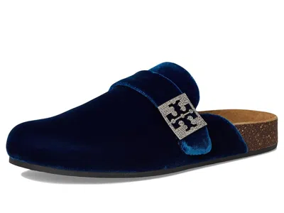 Tory Burch Mellow Pave Mule In Blue