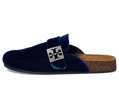 Tory Burch Mellow Pave Mule In Blue