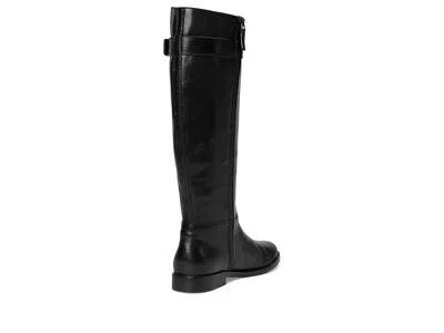 Tory Burch Turnlock Riding Boot In Black