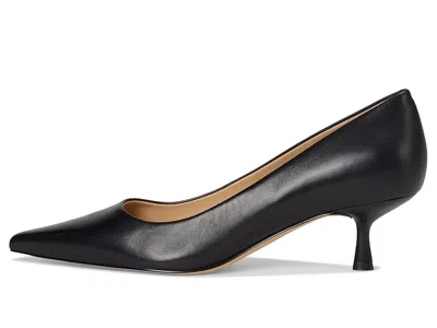 Marc Fisher Ltd Calynna Pointed Toe Kitten Heel Pump In Black