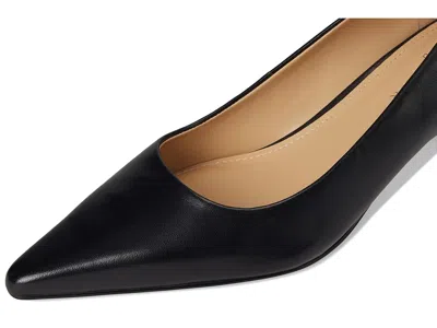 Marc Fisher Ltd Calynna Pointed Toe Kitten Heel Pump In Black