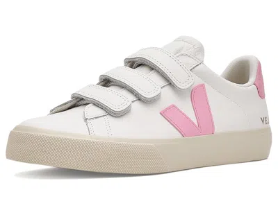 Veja Recife O.t. Leather Sneakers In White