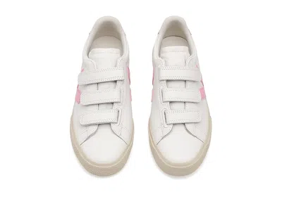 Veja Recife O.t. Leather Sneakers In White