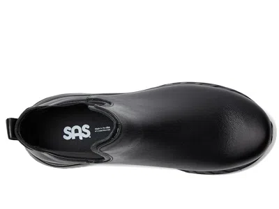 Sas Premier Work Non-slip Pull-on Comfort Boots In Black