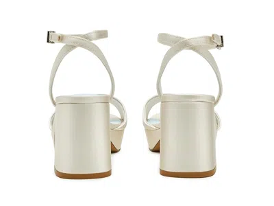 Vince Camuto Pendreya Platform Sandals In White