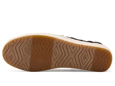 Toms Valencia Platform Espadrille In Black