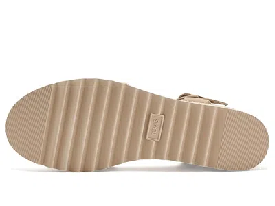 Toms Women's Diana Wedge Sandal Leopard Print In Brown