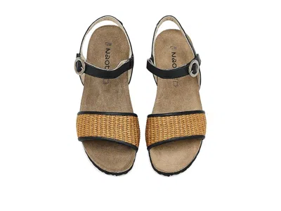 Naot Cecile Wedge Sandal In Multi