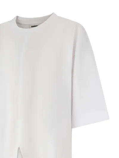 Darkpark Oversized Splits T-shirt In Gray