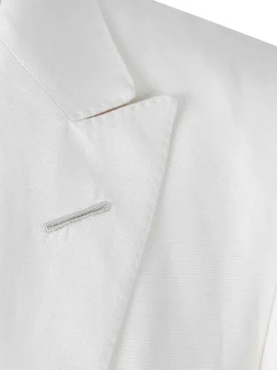 Tom Ford Single-breasted Blazer In Neutral
