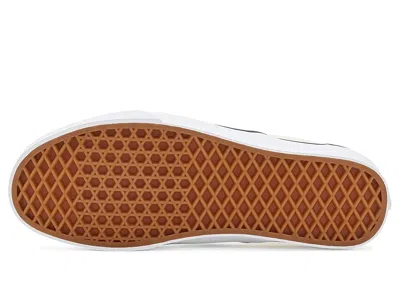 Vans Ua Classic Slip-on Stackform Checkerboard Sneakers In Black