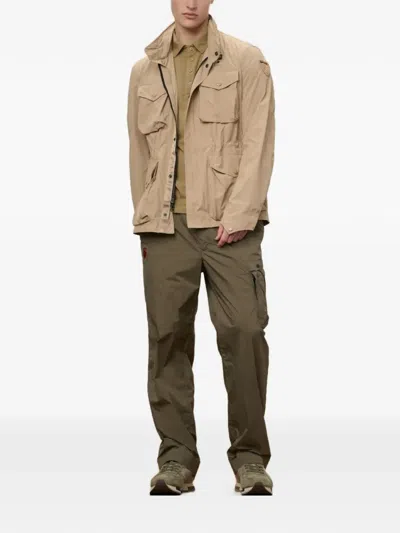 Blauer Whipple Multi-pocket Windbreaker Jacket In Brown