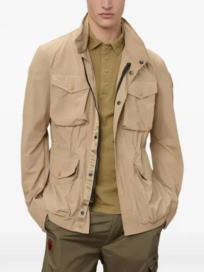 Blauer Whipple Multi-pocket Windbreaker Jacket In Brown