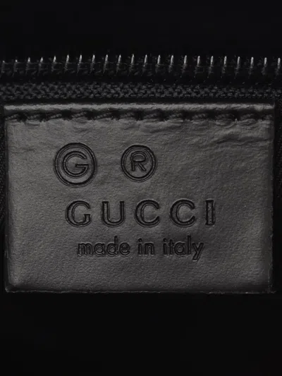 Pre-owned Gucci 2016-2025 Techno Canvas Web Backpack In Black