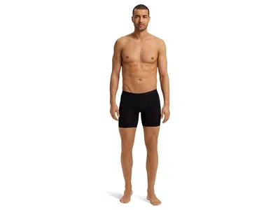 Hanro Micro Touch Long Leg Boxer Brief In Black