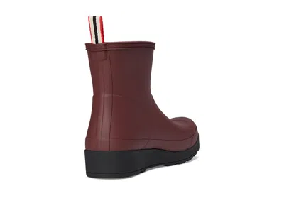 Hunter Play Short Boot In Red