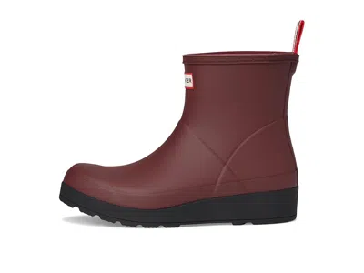 Hunter Play Short Boot In Red