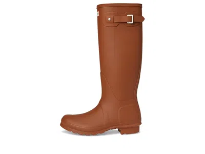 Hunter Original Tall Rain Boot In Brown