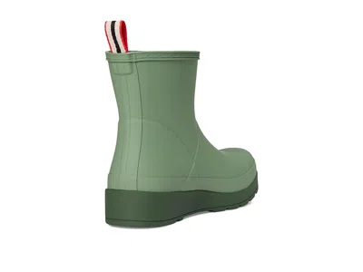 Hunter Original Play Waterproof Short Rain Boot In Green