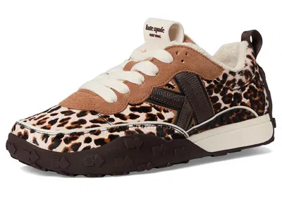 Kate Spade K As In Kate Downtown Leopard Haircalf Runner In Animal Print