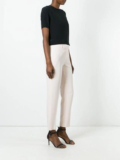 Shop Givenchy Classic Tailored Trousers In Pink