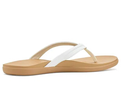 Olukai Honu Flip Flop In White