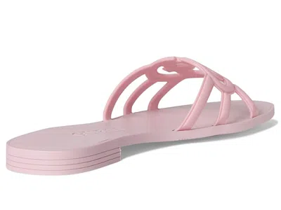 Guess Elyho Jelly Slide Sandal In Pink