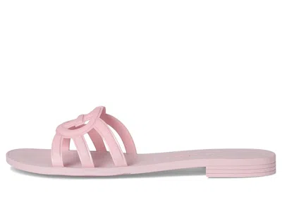 Guess Elyho Jelly Slide Sandal In Pink