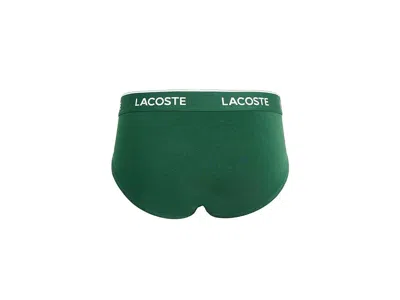 Lacoste 5-pack Cotton Stretch Briefs In Multi