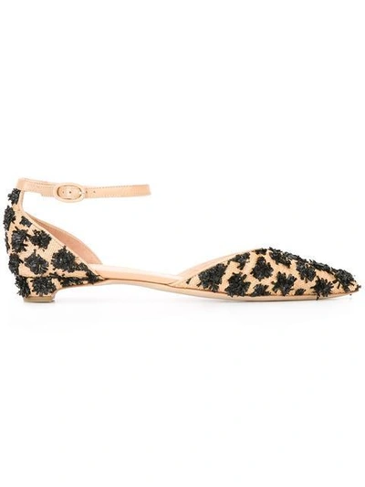 Shop Rupert Sanderson 'abbey' Ballerinas