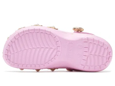 Crocs Classic Platform Loveshackfancy Clogs In Pink