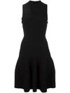 CARVEN CARVEN FLARED DRESS - BLACK,8125RO80211838915